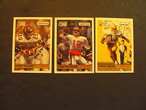 13 Assorted Courtside Draft Q Pix Football Cards 1992