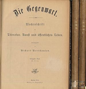 Die Gegenwart. Wochenschrift für Literatur, Kunst und öffentliches Leben. 29. Jahrgang, 58. Band ...