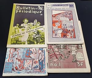 Bulletin Périodique - 4 Numéros - 1/2/3/4 - Bazooka Production 1976/1977