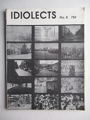 Idiolects # 8 Spring 1980
