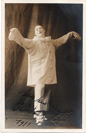 Cremel tenor Opera singer signed photo postcard