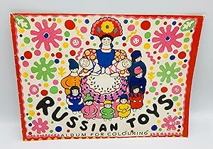 Russian Toys Album for Colouring