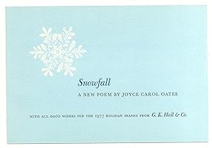 Snowfall: A New Poem
