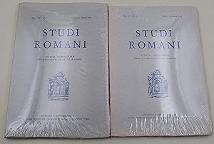 Studi Romani-Rivista trimestrale dell'Istituto di Studi Romani-Anno XV-2 voll. 1967