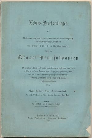 Lebens-Beschreibungen, oder Nachrichten von dem Leben und den Schriften alter evangelisch-lutheri...
