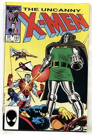 X-MEN #197 1985-MARVEL-HIGH GRADE VF/NM