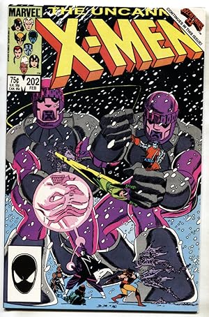 X-MEN #202 1986-MARVEL-HIGH GRADE NM-