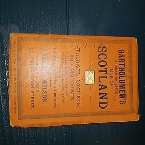 Bartholomew's reduced ordnance map of Scotland for tourists, cyclists and motorists. Sheet 13, Pe...