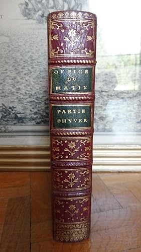 Livre d’Église Latin-François suivant le bréviaire et le missel de Paris, contenant l'office du m...