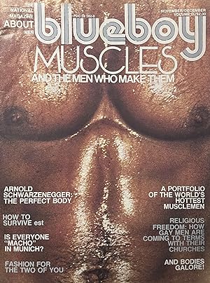Blueboy Muscles and the Men Who Make Them, November-December, 1976, Vol. IX