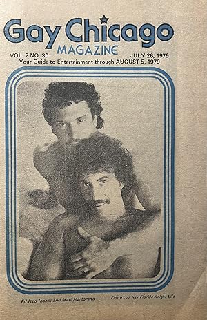 Gay Chicago Magazine, July 26, 1979; Vol. 2, No. 30