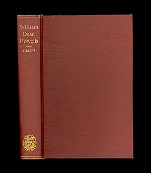 William Dean Howells a Study by Oscar Firkins. 1924 First Edition Published by Harvard University...