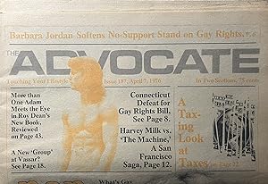 The Advocate Touching Your Lifestyle, Issue 187, April 7, 1976