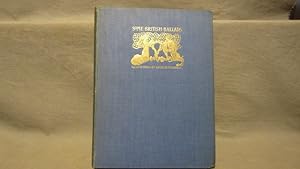 Some British Ballads. 16 tipped color plates Arthur Rackham First edition [1919] near fine.