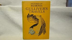 Jonathan Swift. Gulliver's Travels. 1st R. G. Mossa illustrated edition, 1924 12 color plates.
