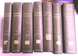 Forestry quarterly, vol. I, 1902 and vol III, 1905 to XIV, 1916 (13 vols)