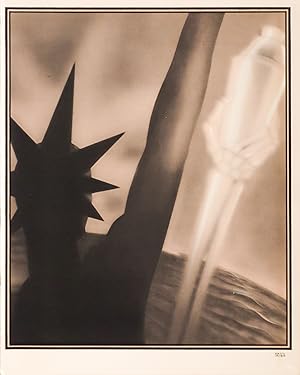 1930s Vintage French Art Deco Print - Nicolas, L'ombre de la Liberté (Paul Iribe)