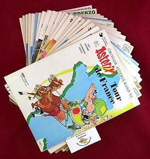 Asterix. KONVOLUT / REIHE. 21 Bände. Stuttgart Ehapa 1998 48 Seiten. Farbige Illustrationen. VORH...