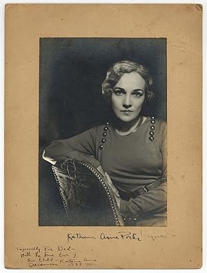 Signed Photographic Portrait of Katherine Anne Porter