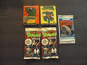 5 Assorted Unopened Packs Of Trading Cards