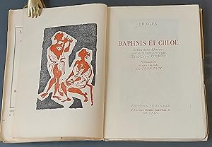 Daphnis et Chloé. Traduction d'Amyot revue et complétée par Paul.Louis Courier. Frontispice et or...