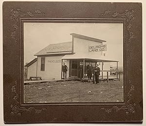[Land Promotional] Oelrichs Land Co. Oelrichs, South Dakota circa 1909 Photo on Board