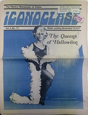 Iconoclast. Week Ending November 13, 1971. Vol. II, No. 13