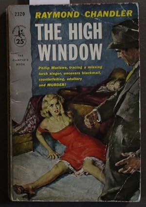 THE HIGH WINDOW (Philip Marlowe, Private Eye). (Pocket Book # 2320 )