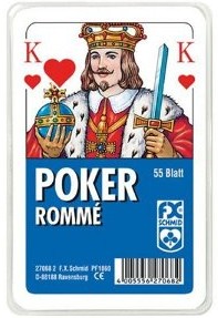 Poker, Rommé - Franzoesisches Bild