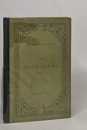 De rerum natura liber V texte latin