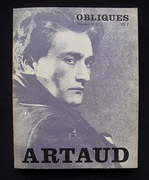 Artaud - Obliques N°10-11 -