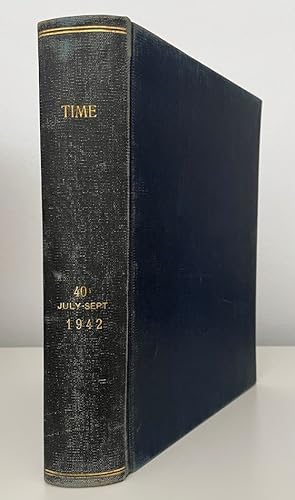 Time magazine July-September 1942 [hardbound set, 13 issues, complete]
