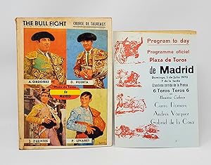 The Bull Fight (1970 Tourist Program for Bull Fight in Madrid with Loose Handbill/Flyer)