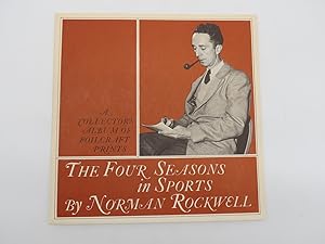 THE FOUR SEASONS IN SPORTS BY NORMAN ROCKWELL (4 PRINTS) A Collector's Album of Foilcraft Prints