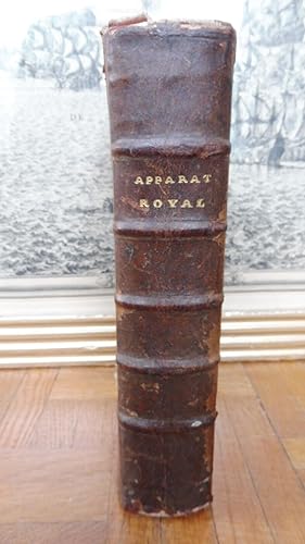 Le Petit Apparat Royal, ou nouveau dictionnaire françois et latin