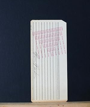 Working Machinery (Postcard Series 1982)