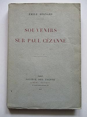 Souvenirs sur Paul Cézanne