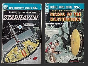 To the End of Time, World of the Masterminds Starhaven, The Sun Smasher - Ace Double Books
