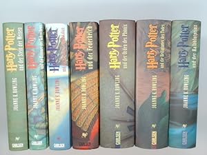 Harry Potter komplett in sieben Bänden.