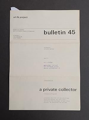 Art & Project Bulletin nr. 45 - Daniel Buren