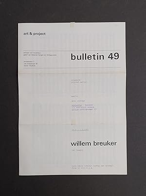 Art & Project Bulletin nr. 49 - Willem Breuker - Two Tangos