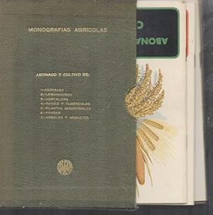 MONOGRAFIAS AGRICOLAS ABONADO Y CULTIVO DE(ESTUCHE CON 7 LIBRITOS)