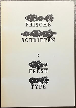 Frische Schriften - fresh type