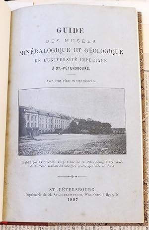 Guide des musées minéralogique et géologique de l'Université Impériale à St.-Pétersbourg