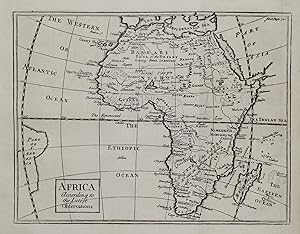 Antique Map AFRICA, John Senex original 1749