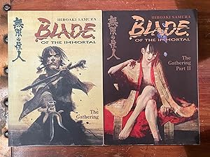 Blade of the Immortal: The Gathering Parts I and II [2 volumes] [FIRST EDITION]; Vols. 8 and 9