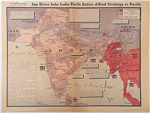 Jap Drive into India perils entire Allied strategy in Pacific
