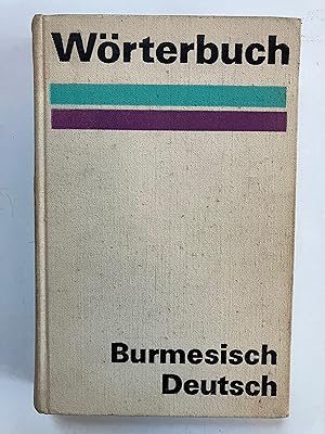 Wörterbuch burmesisch-deutsch