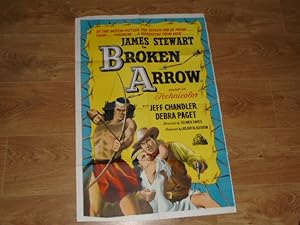 Original Broken Arrow UK Quad Film/Movie Poster