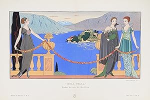 "Isola Bella" Robes du soir de Redfern (pl.57, La Gazette du Bon ton, 1914 n°6)